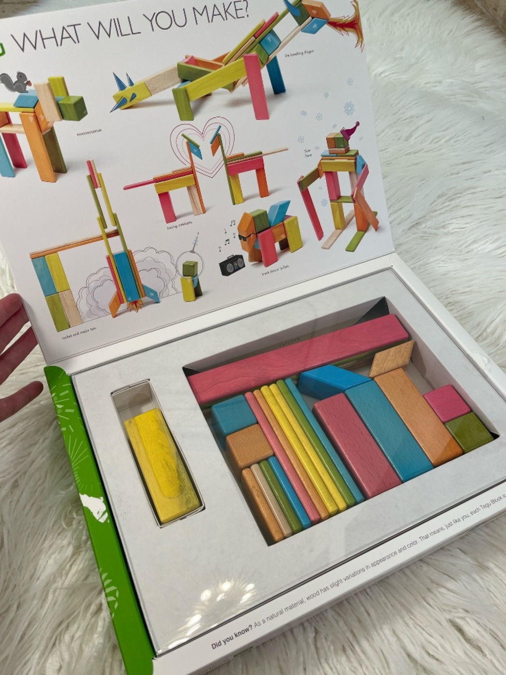 Tegu "Magnetic Wooden Blocks 24-piece set" NWT - Picture 5 of 14